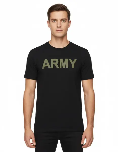 Tricou ARMY MIL-TEC - S / NEGRU