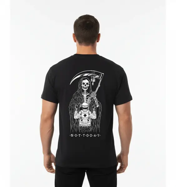 TRICOU ARMY NOT TODAY - CRAFTAC - NEGRU / S
