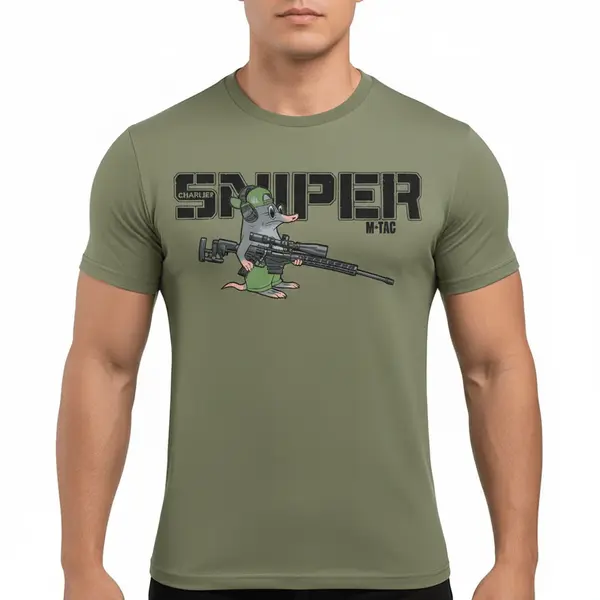 Tricou army SNIPER light olive M-TAC - L
