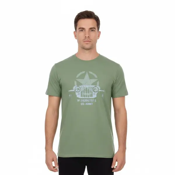 Tricou army Willy Jeep - L