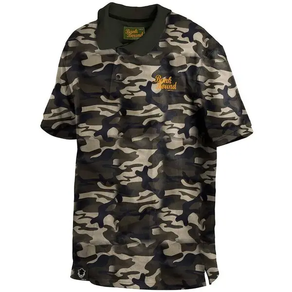 Tricou Bank Bound Polo Camo Marime XL