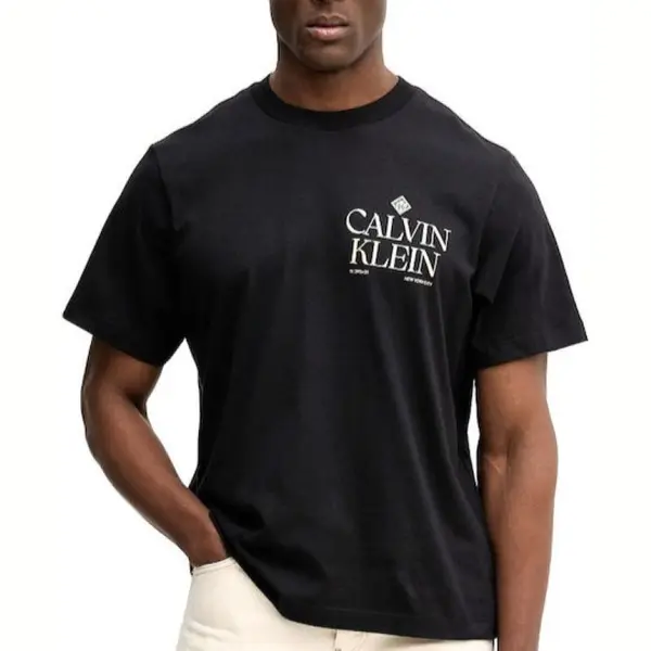 Tricou Calvin Klein SS 20S CALVIN ROSES GRAPHIC TEE