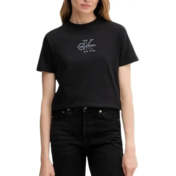 Tricou Calvin Klein SS CLASSIC FOIL MONOLOGO TEE
