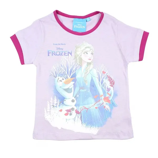 Tricou copii, 100% bumbac, multicolor, From the Movie, Frozen Engros