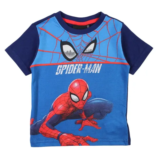 Tricou copii 100% bumbac, multicolor, Happy Days, Spiderman Engros