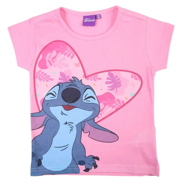Tricou copii 100% bumbac, multicolor, Happy Days, Stitch Engros
