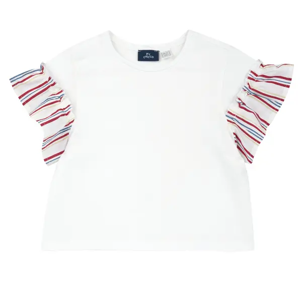 Tricou copii Chicco, Alb, 02019-70MC