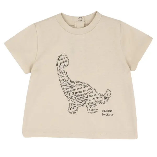 Tricou copii Chicco, Crem, 01263-70MFCO