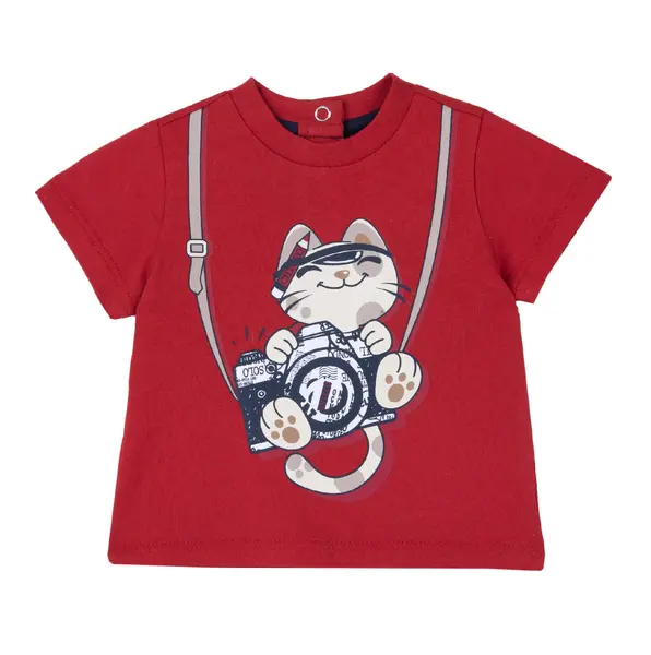 Tricou copii Chicco, Rosu, 00025-64MFCO