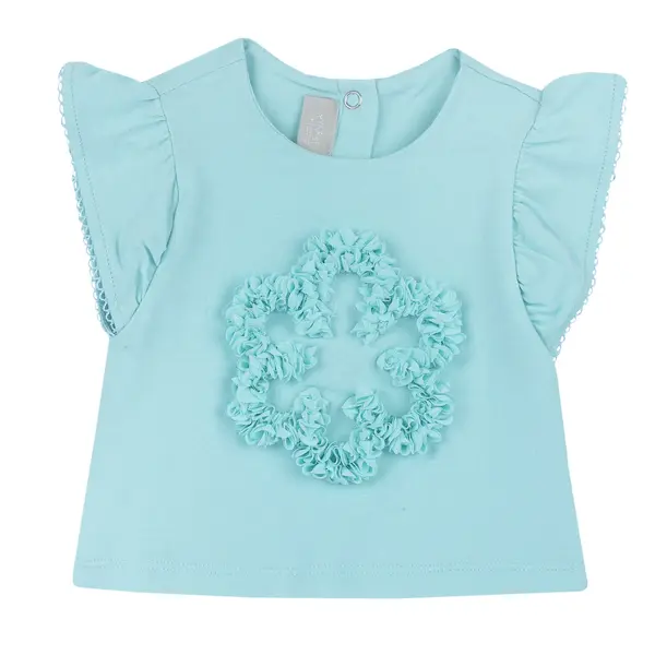 Tricou copii Chicco, turcoaz, 11907-68MFCO