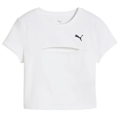 Tricou copii Puma Wardrobe Ess Cut-out Baby Tee 63116402