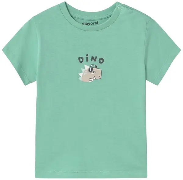 Tricou cu mânecă scurtă Mayoral - Verde, mix, 18 luni