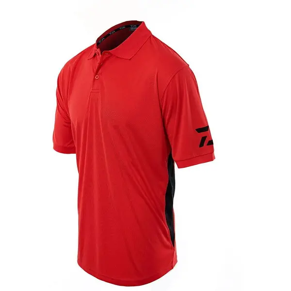 Tricou D-Vec Polo Shirt Red marime XL