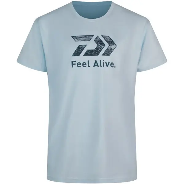 Tricou D-Vec Trout Light Blue Marime XL