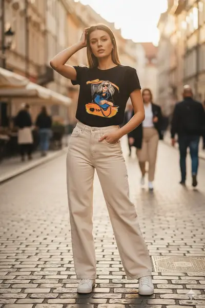 Tricou dama cu imprimeu