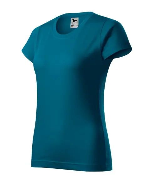 Tricou damă mânecă scurtă 100% bumbac Malfini Basic 134 Tricou damă mânecă scurtă 100% bumbac Malfini Basic 134 albastru M