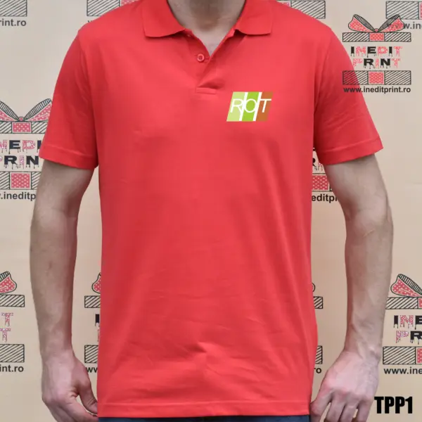 Tricou de prezentare personalizat TPP1 Roșu