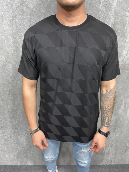 TRICOU DIAMOND FASHION BLACK TSAS259(6033) (MĂRIME: M)