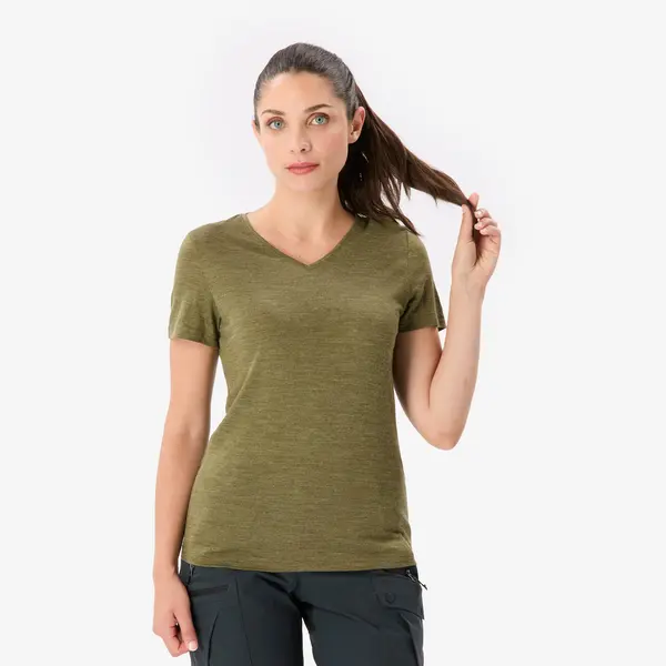 Tricou din lână merinos Merino Fresh damă