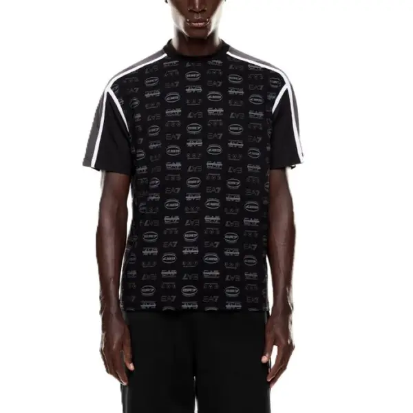 Tricou EA7 TRAIN GRAPHIC SERIES M TEE SS MONOGRAM ALL OVER