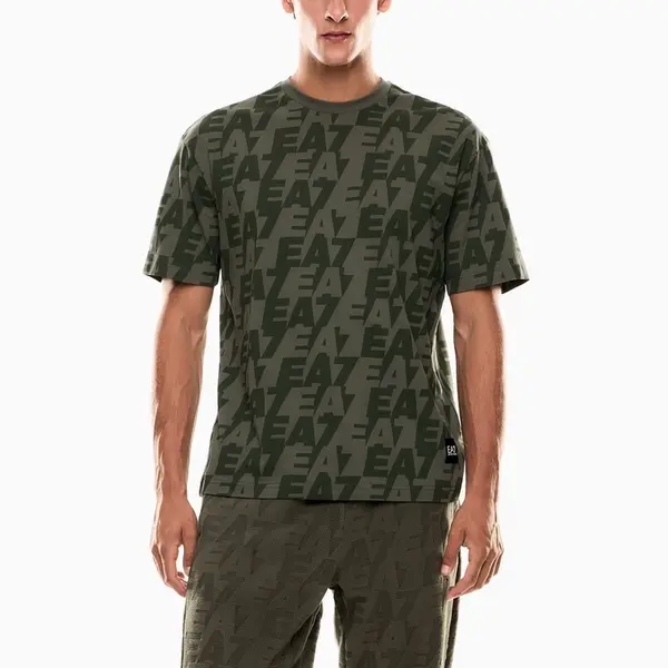 Tricou EA7 TRAIN LOGO SERIES M POLAR LOGO TEE SS