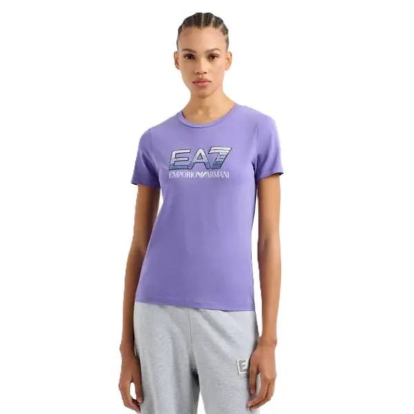 Tricou EA7 W PAILLETS TEE CROSSOVER