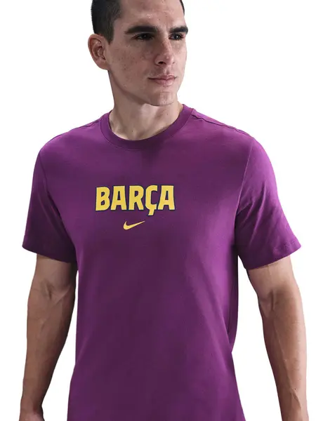Tricou Fcb M Nk Wordmark