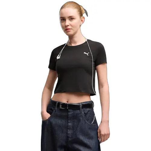 Tricou femei Puma Wardrobe Ess Baby Tee 62974501