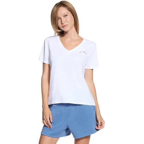 Tricou femei Skechers Stride Performance Tee TP167-WHT