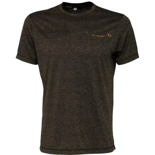 Tricou Fighter Stretch Burnt Olive Melange Marime L