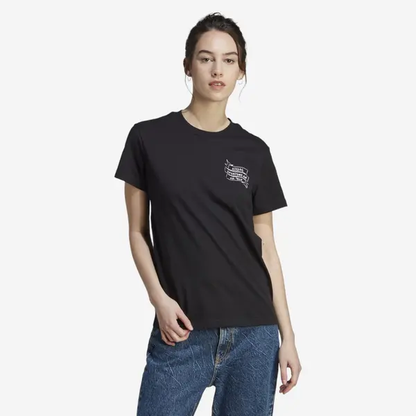 Tricou Fitness BRAND LOVE Adidas Negru Damă