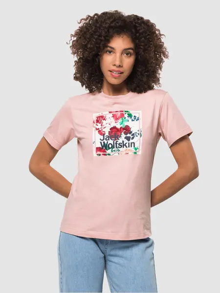 Tricou Flower Logo T W