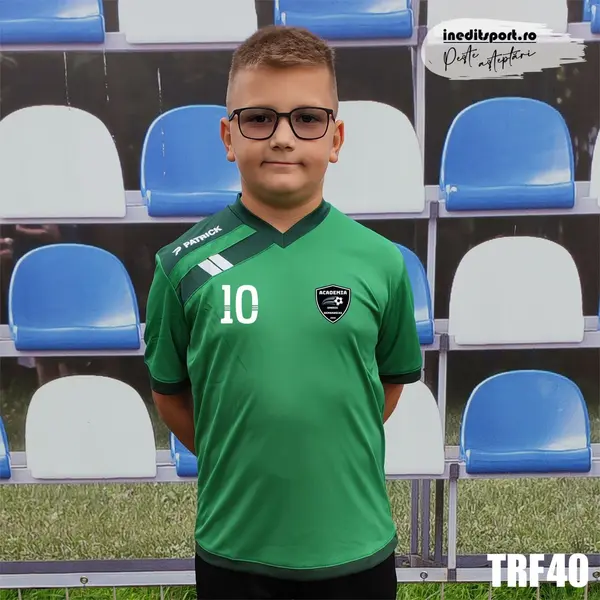 Tricou fotbal copii PATRICK personalizabil TRF40 XS