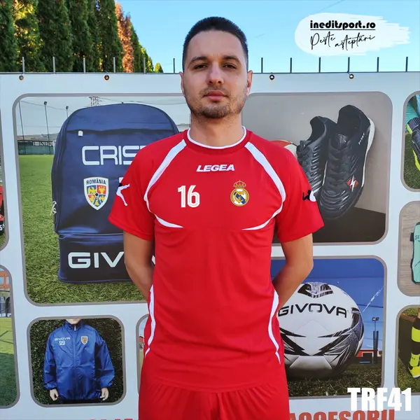 Tricou fotbal copii si adulti LEGEA personalizabil TRF41 M, Roșu