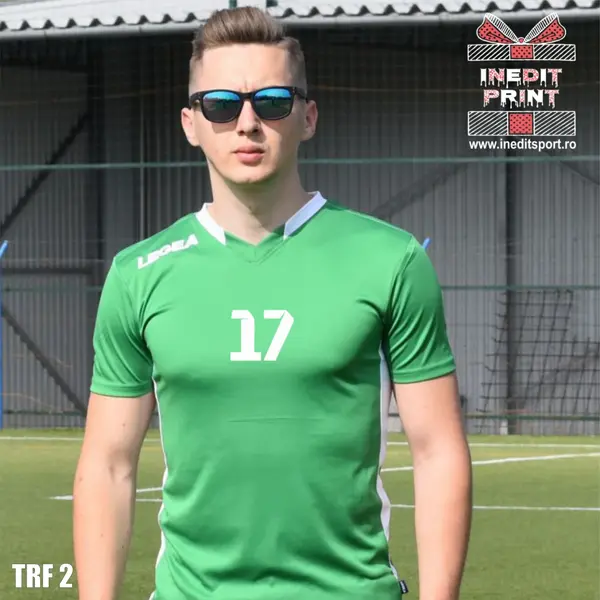 Tricou fotbal copii si adulti LEGEA TRF2 2XS, Verde