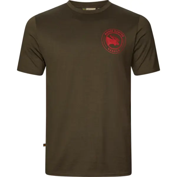 Tricou Game S/S Willow Green Moose