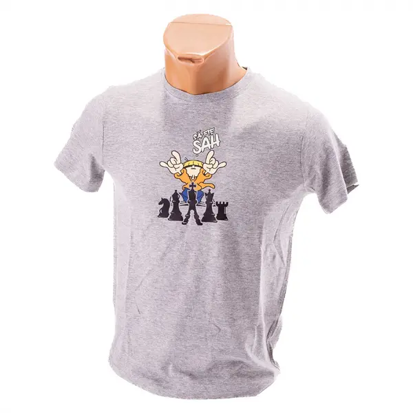 Tricou gri Sa Fie Sah!