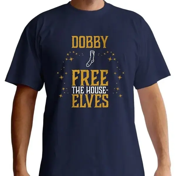 Tricou Harry Potter - Dobby Free the House-Elves - M