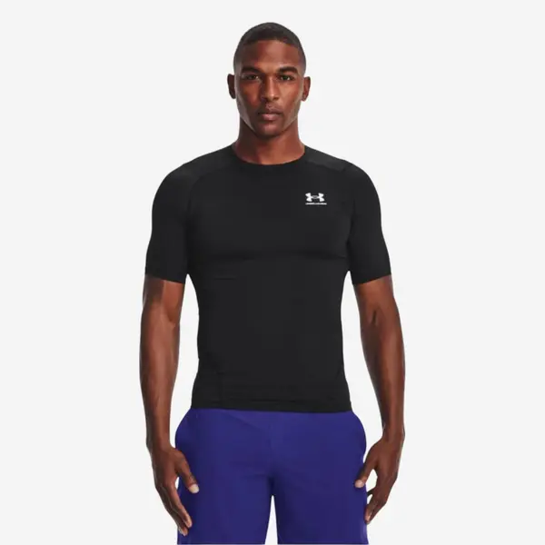 Tricou HeatGear® Under Armour Negru Bărbați