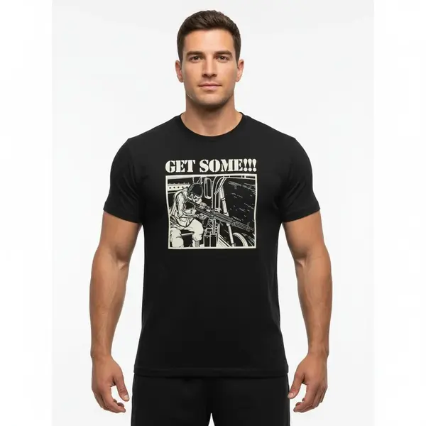 Tricou Helikon-Tex® army GET SOME! - NEGRU / L