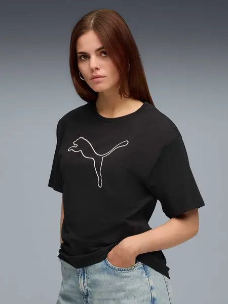 Tricou Her Relaxed Graphic