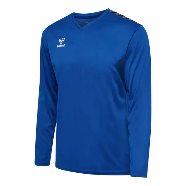 Tricou hummel AUTHENTIC POLY LS UNISEX - 7045 True Blue, S