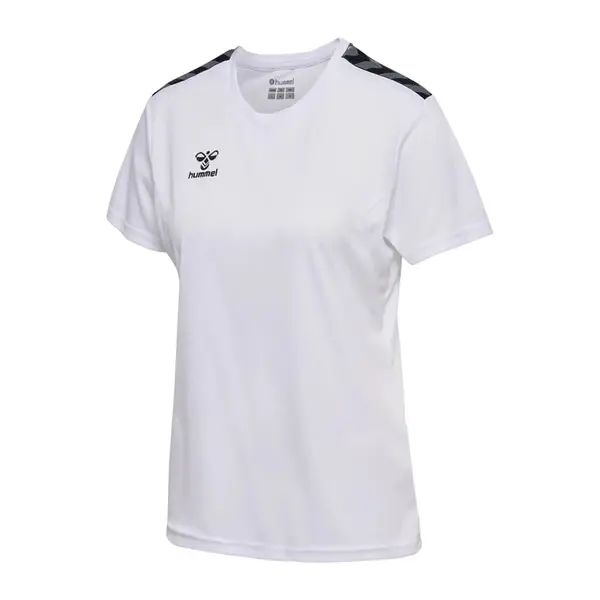 Tricou hummel AUTHENTIC POLY WOMEN - 9001 White, S