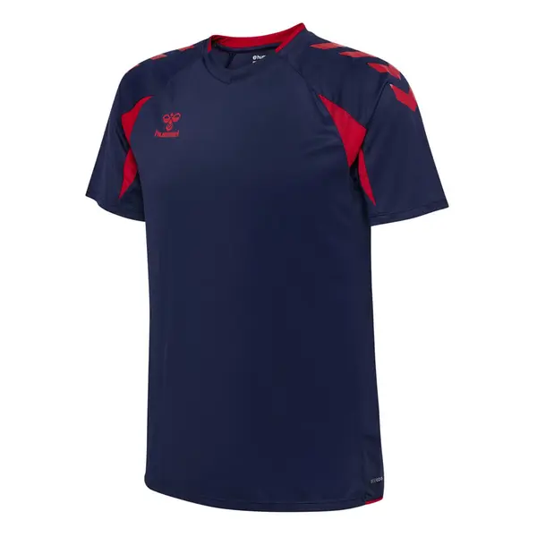 Tricou hummel CORE 2.0 - 7276 Marine/true red, 4XL