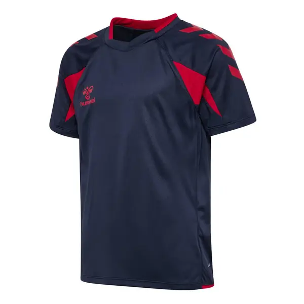 Tricou hummel CORE 2.0 COPII - 7276 Marine/true red, 128