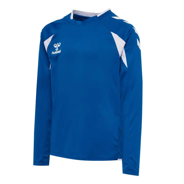 Tricou hummel CORE 2.0 POLY LS COPII - 7691 True Blue White, 128
