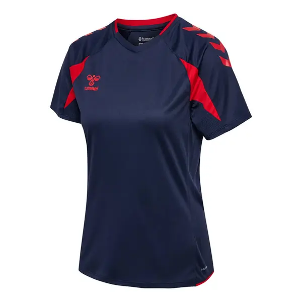 Tricou hummel CORE 2.0 WOMEN - 7276 Marine/true red, M