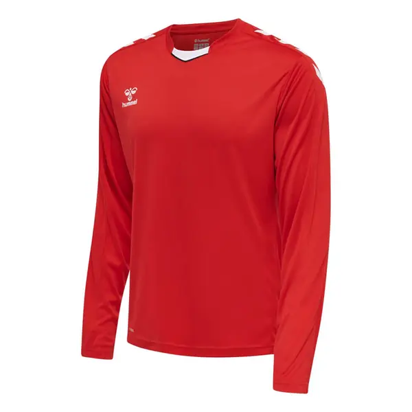 Tricou hummel CORE XK POLY LS - 3062 True Red, XXL