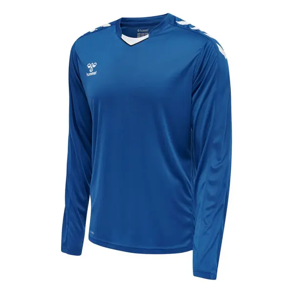 Tricou hummel CORE XK POLY LS - 7045 True Blue, XL
