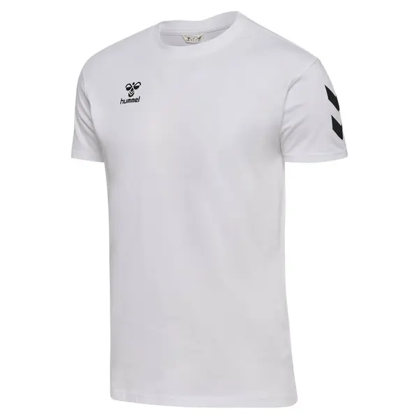 Tricou hummel GO 2.0 Chevron - 9001 White, 3XL